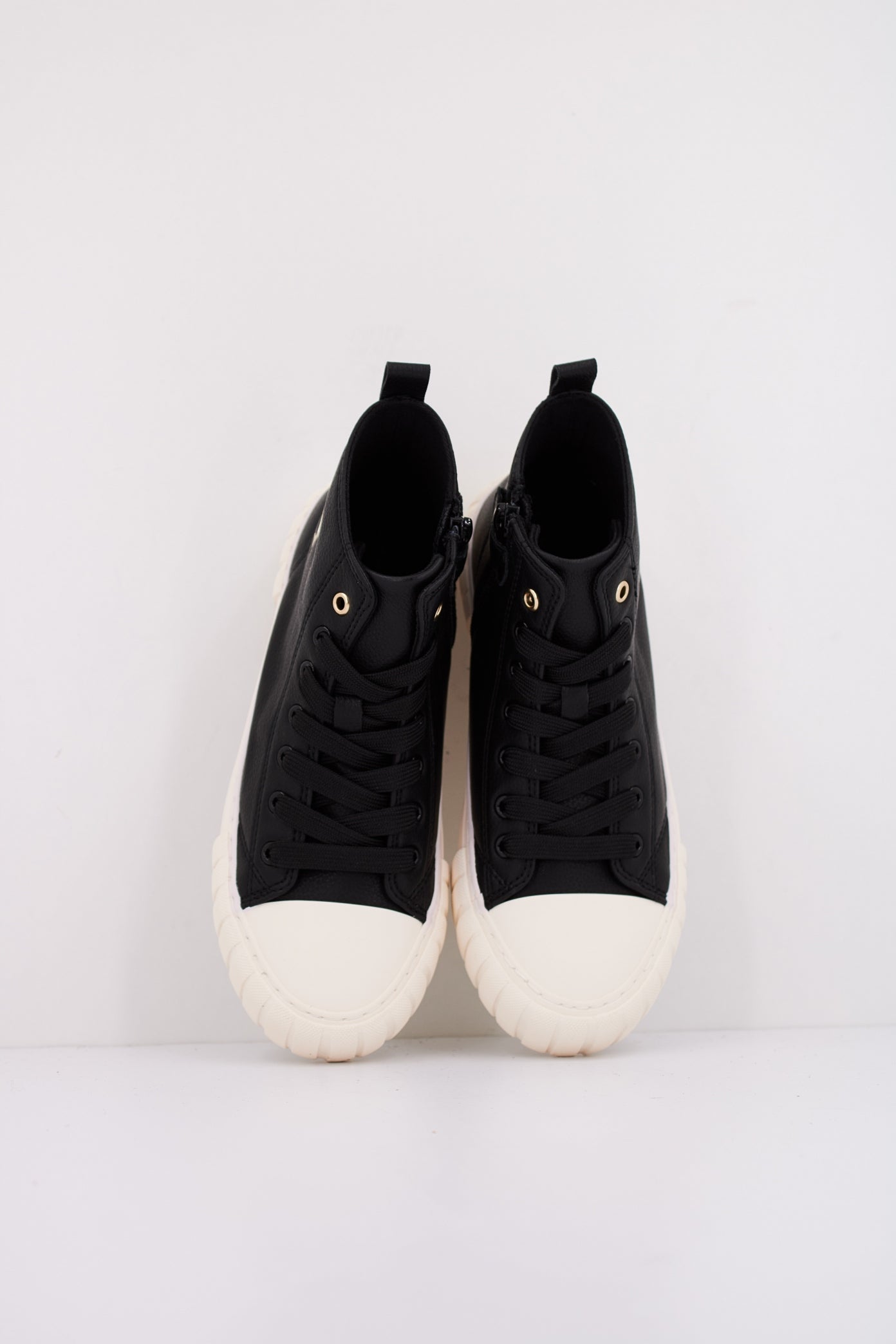 TOMMY HILFIGER HIGH TOP LACE-UP SNE en color BLACK  (3)
