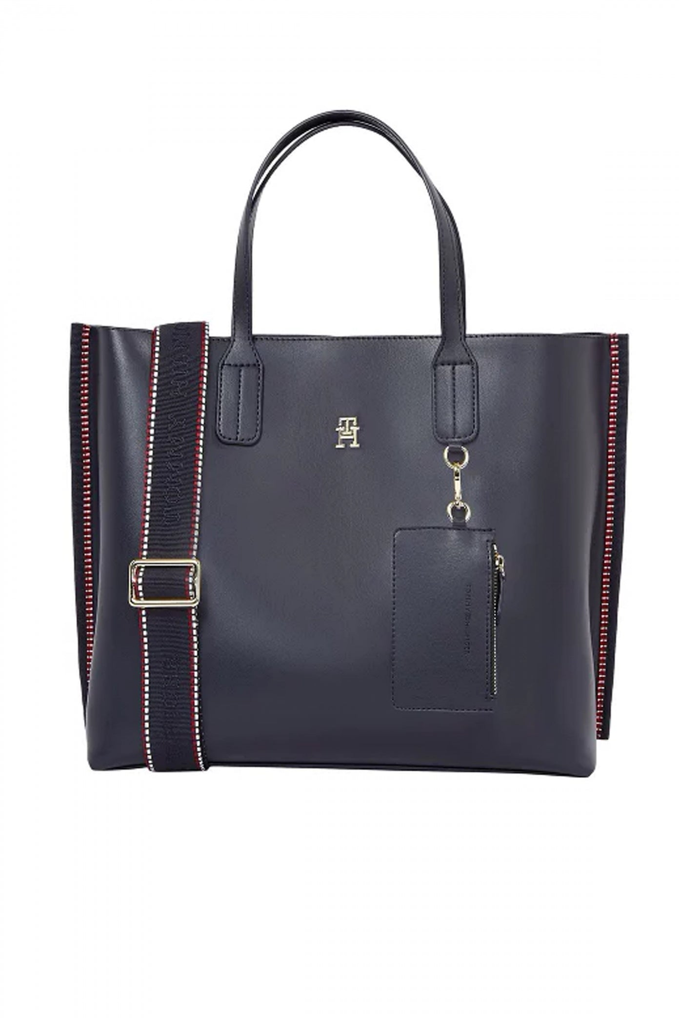 TOMMY HILFIGER TH DISTINCT SATCHEL  en color GY  (1)