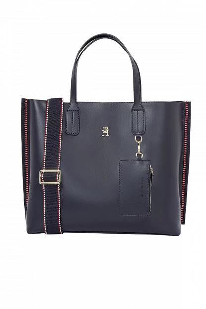 TOMMY HILFIGER TH DISTINCT SATCHEL  en color GY  (1)