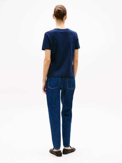TOMMY HILFIGER REG CORP LOGO C-NK S en color CG  (3)