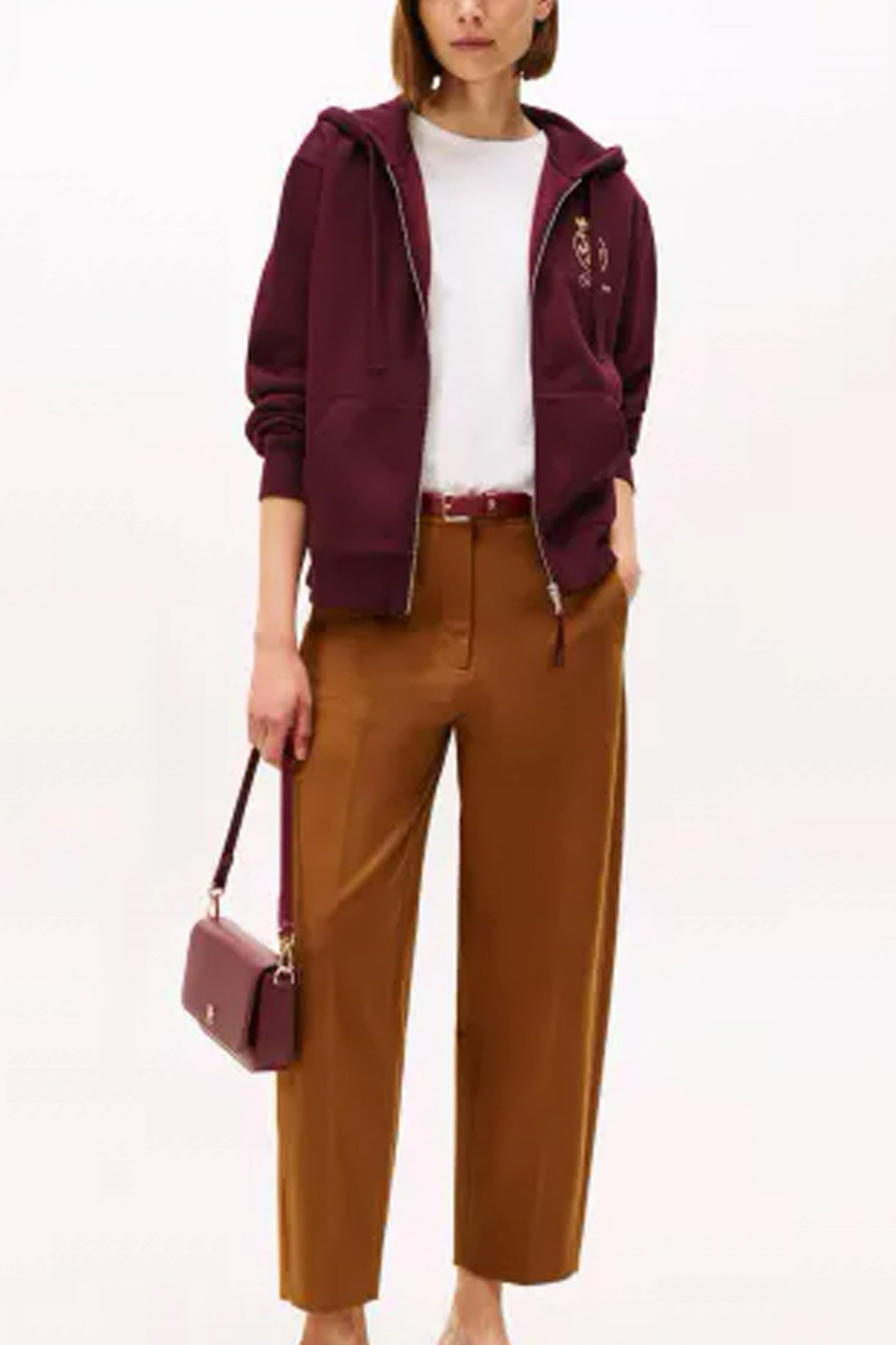 TOMMY HILFIGER GOLD CREST TERRY ZIP en color XIH  (4)