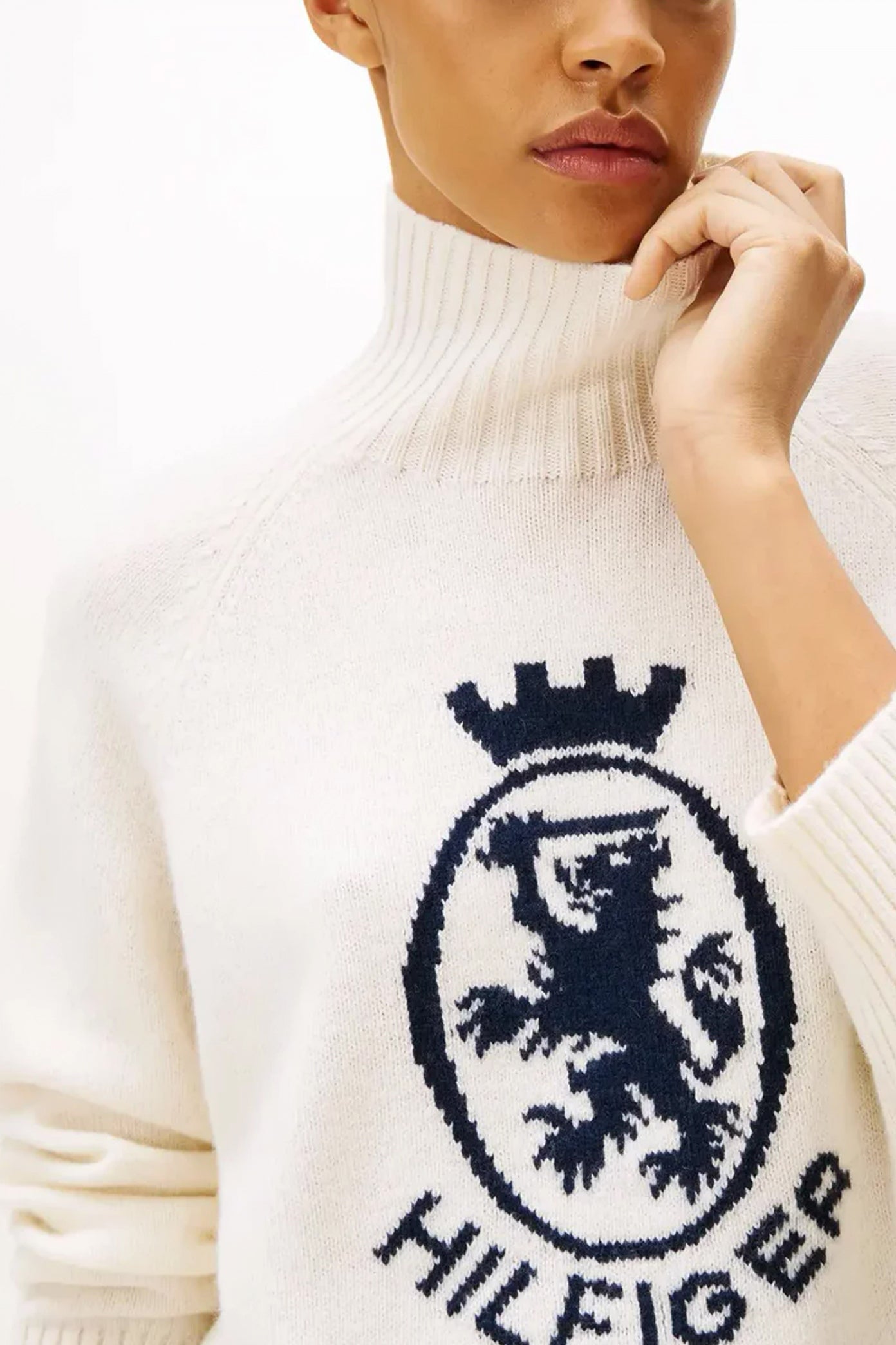 TOMMY HILFIGER  WOOL BLEND GRAPHIC  en color Z  (3)