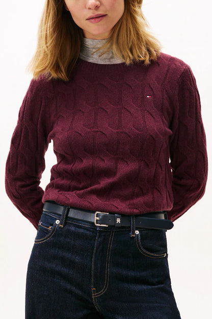 TOMMY HILFIGER  SOFT WOOL CABLE C-N en color XIH  (1)