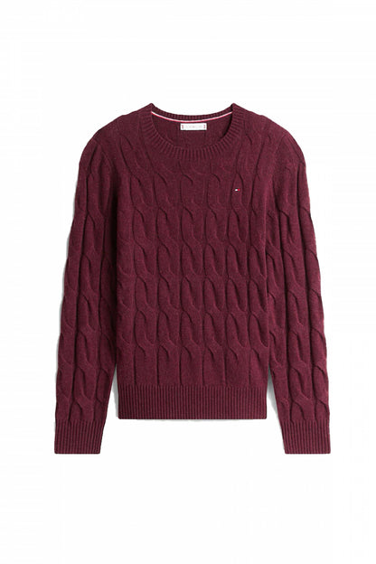TOMMY HILFIGER  SOFT WOOL CABLE C-N en color XIH  (2)