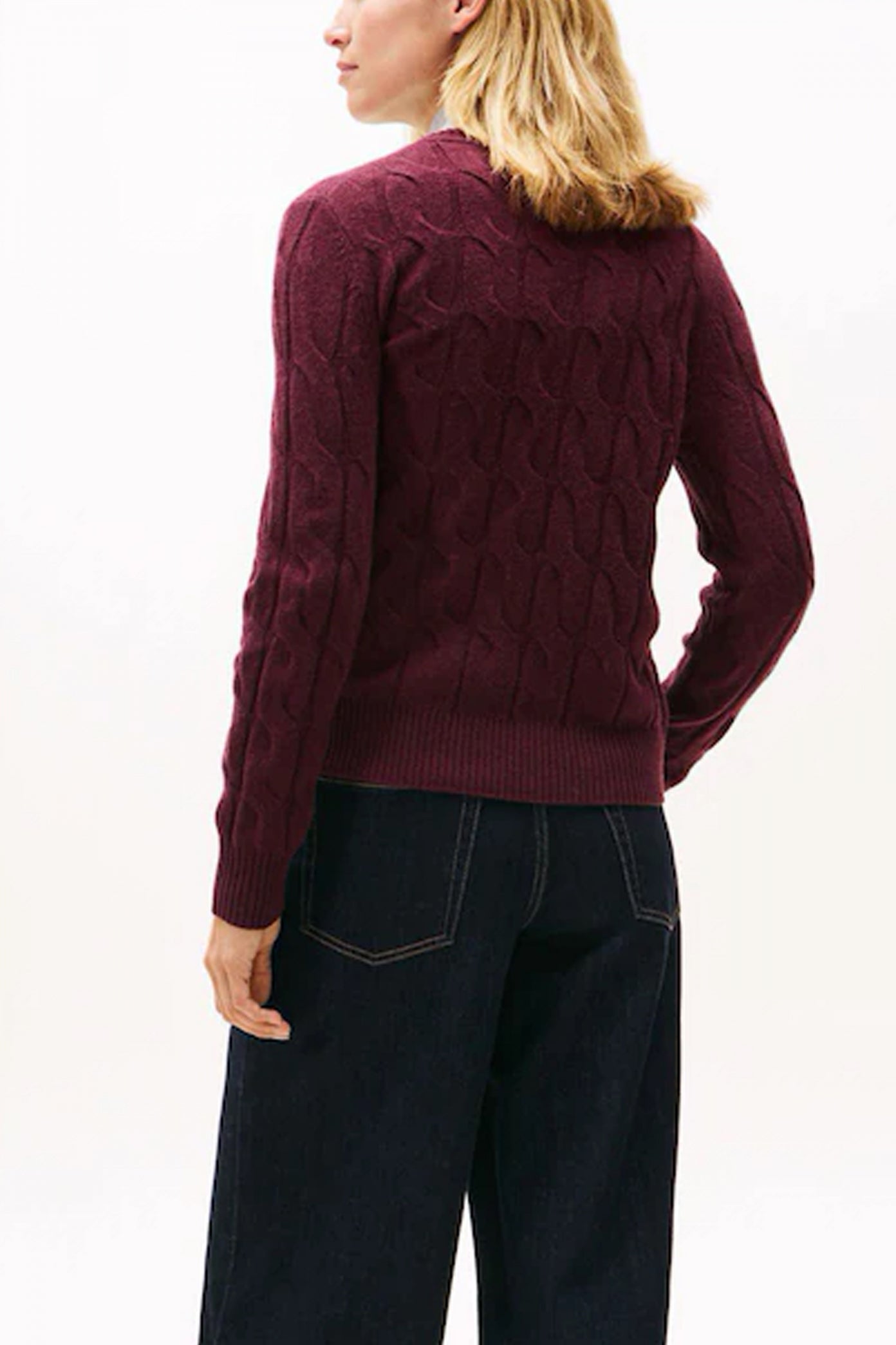 TOMMY HILFIGER  SOFT WOOL CABLE C-N en color XIH  (3)