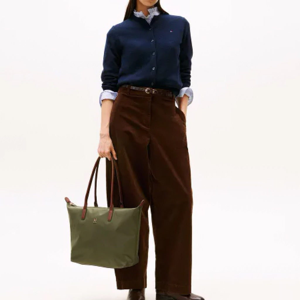 TOMMY HILFIGER  POPETTE TOTE  en color MT  (6)