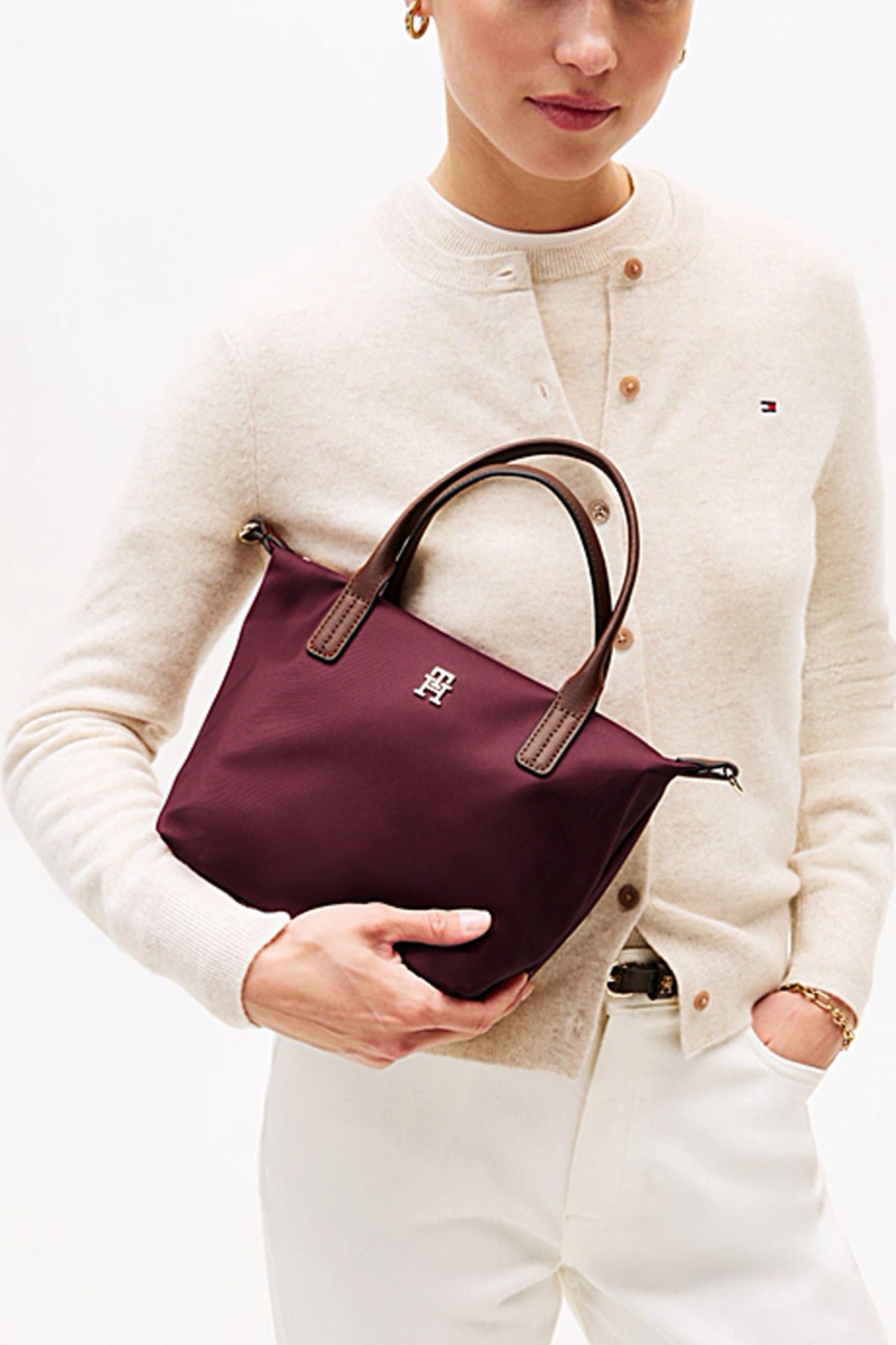 TOMMY HILFIGER  POPETTE MINI TOTE  en color VLP  (1)