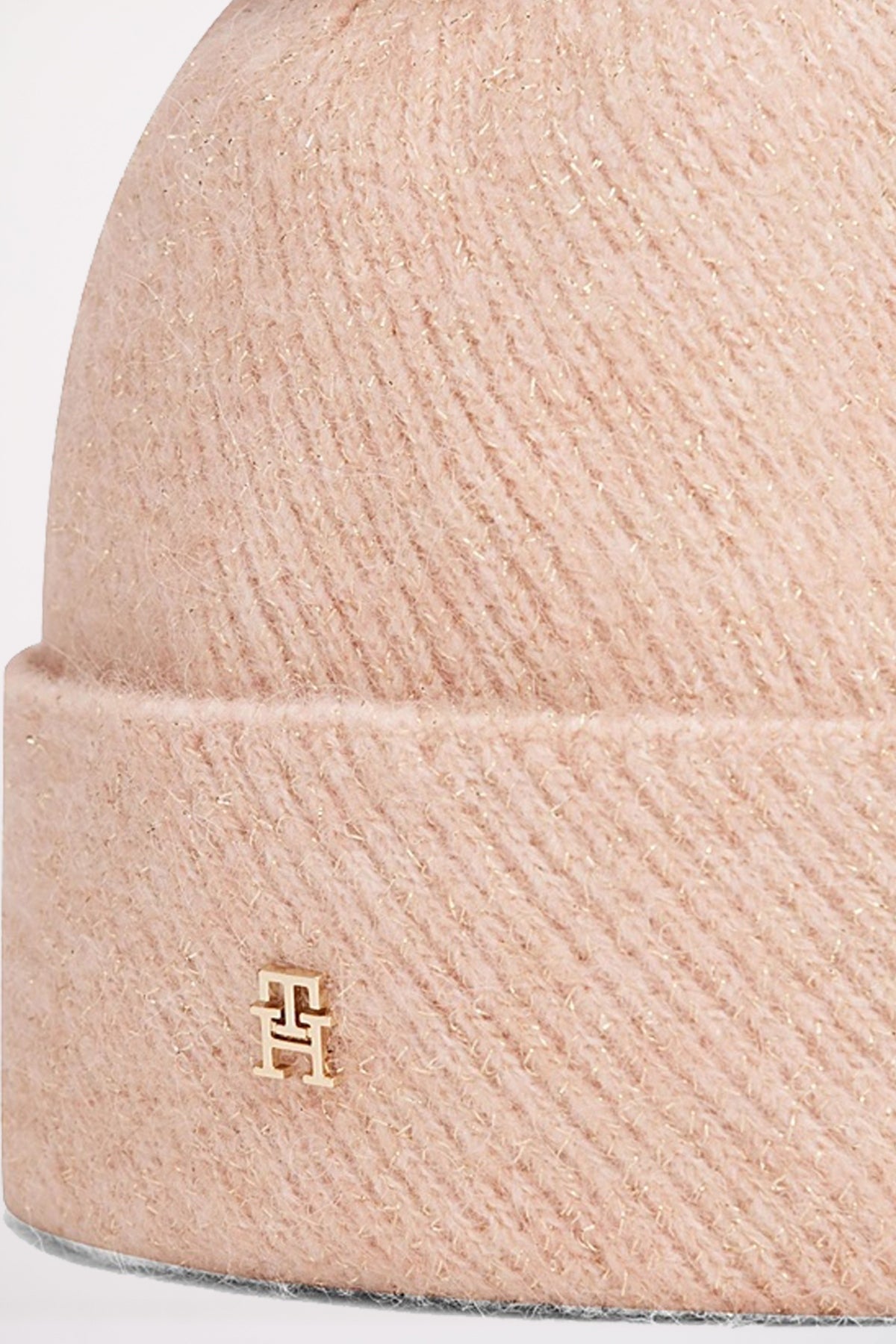 TOMMY HILFIGER POM POM BEANIE en color TQ  (3)