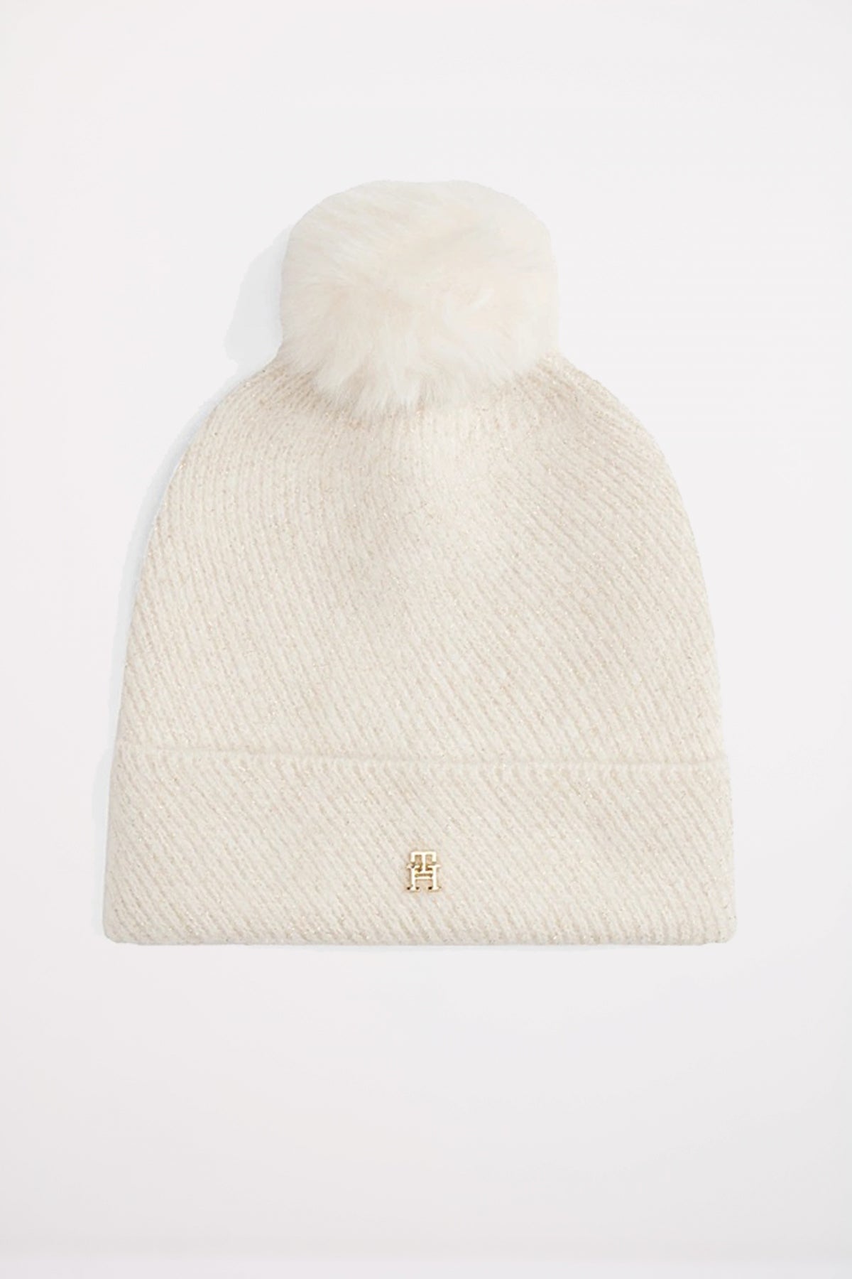 TOMMY HILFIGER POM POM BEANIE en color YA  (1)
