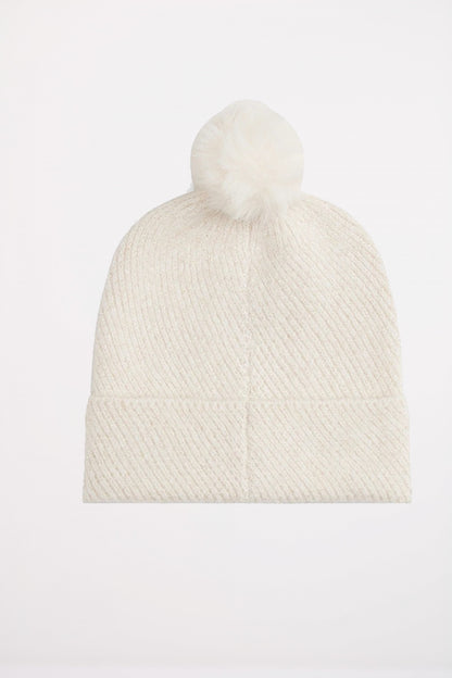 TOMMY HILFIGER POM POM BEANIE en color YA  (2)