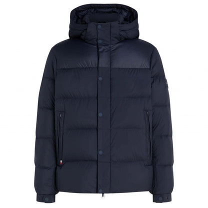 TOMMY HILFIGER MIX DOWN HOODED PUFF en color DW  (4)
