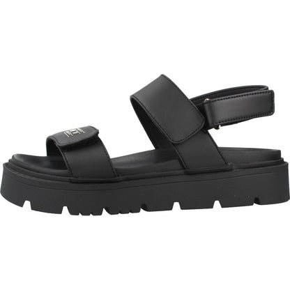 TOMMY HILFIGER SANDALIA TIRA ADHESI en color BLACK  (2)