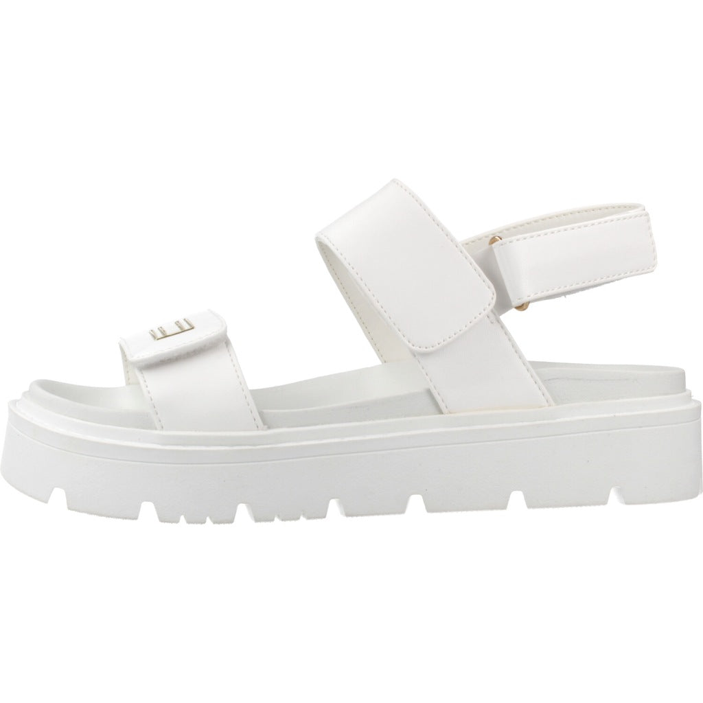 TOMMY HILFIGER SANDALIA TIRA ADHESI en color MILK  (2)