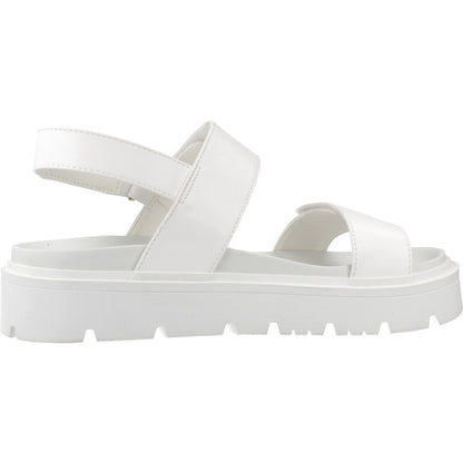 TOMMY HILFIGER SANDALIA TIRA ADHESI en color MILK  (4)