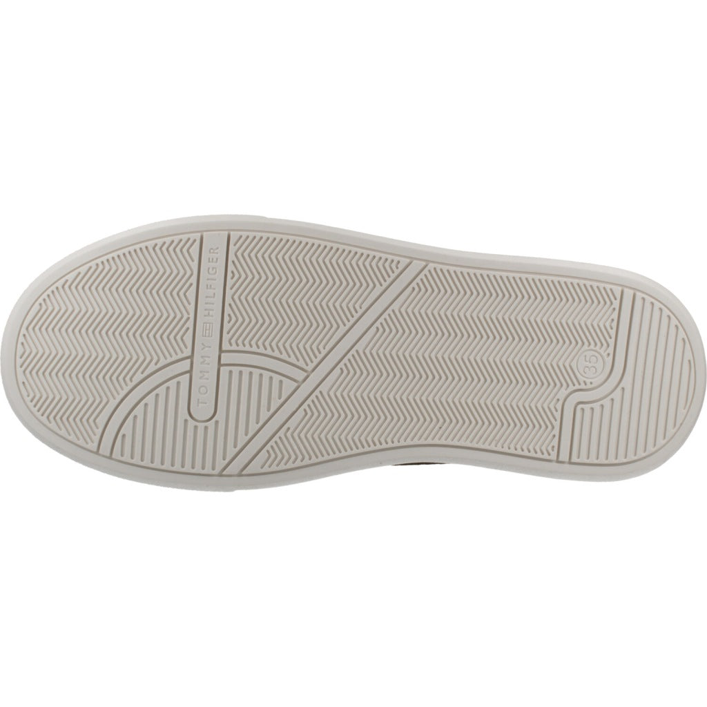 TOMMY HILFIGER LOW CUT LACE UP SHOE en color BEIGE  (6)