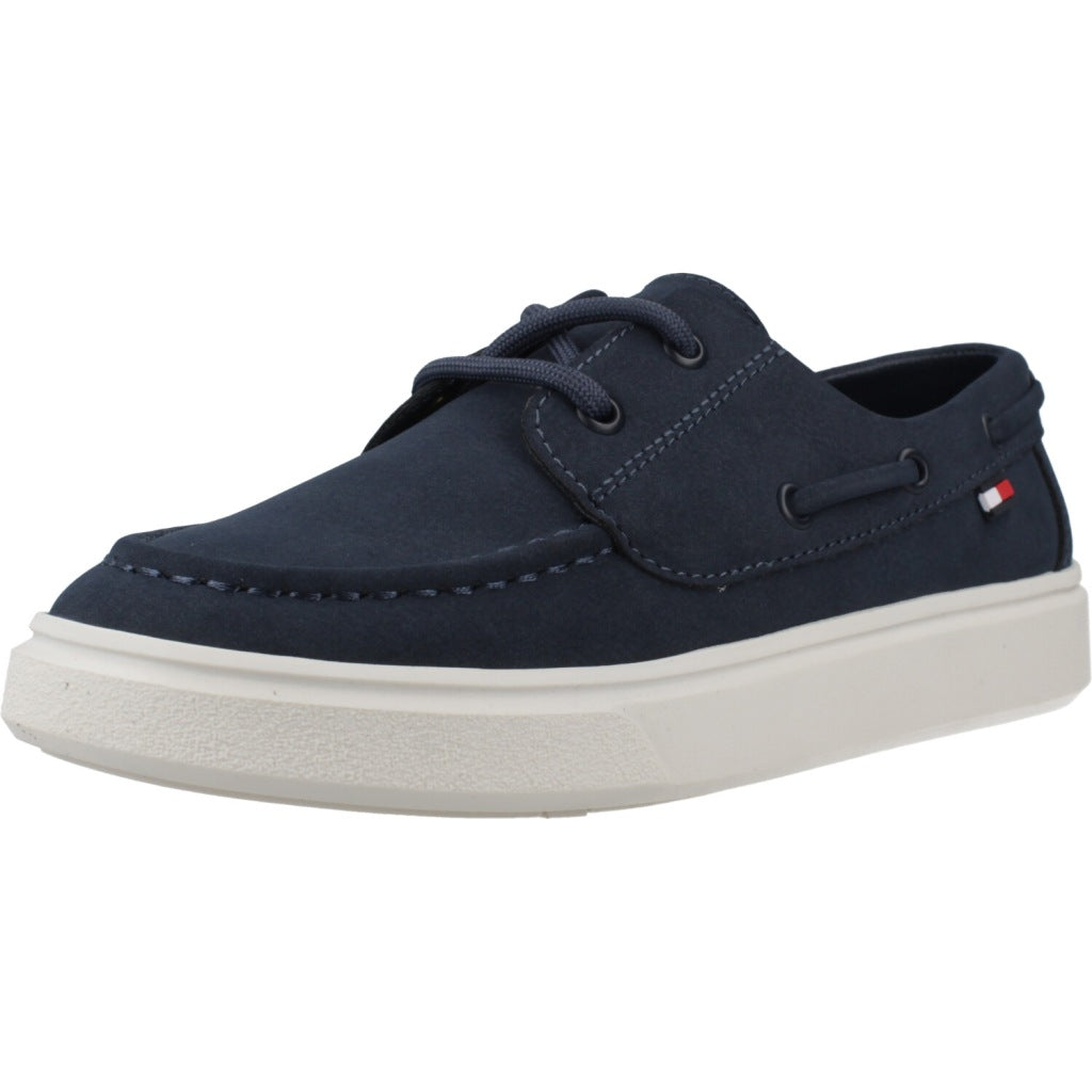 TOMMY HILFIGER LOW CUT LACE UP SHOE en color BLUE  (1)