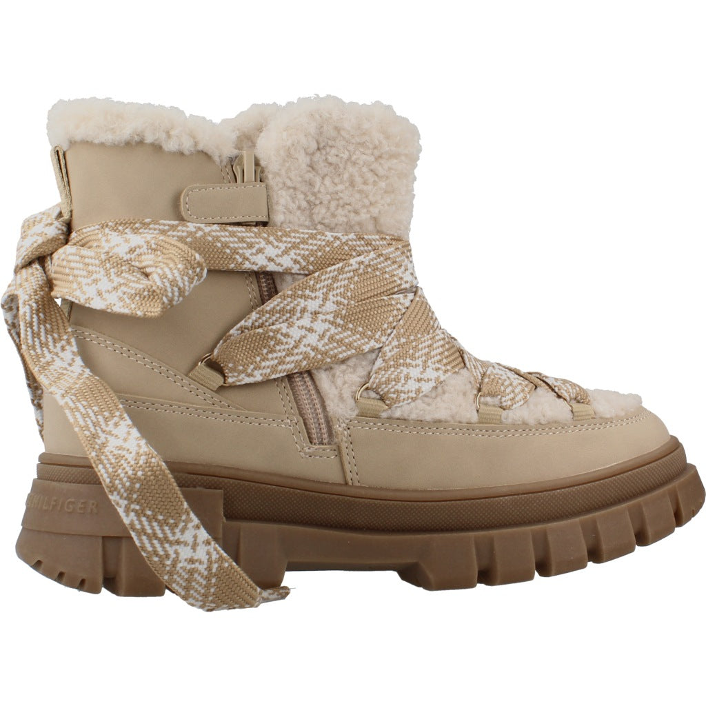 TOMMY HILFIGER BOOTIE en color BGOWHT  (4)