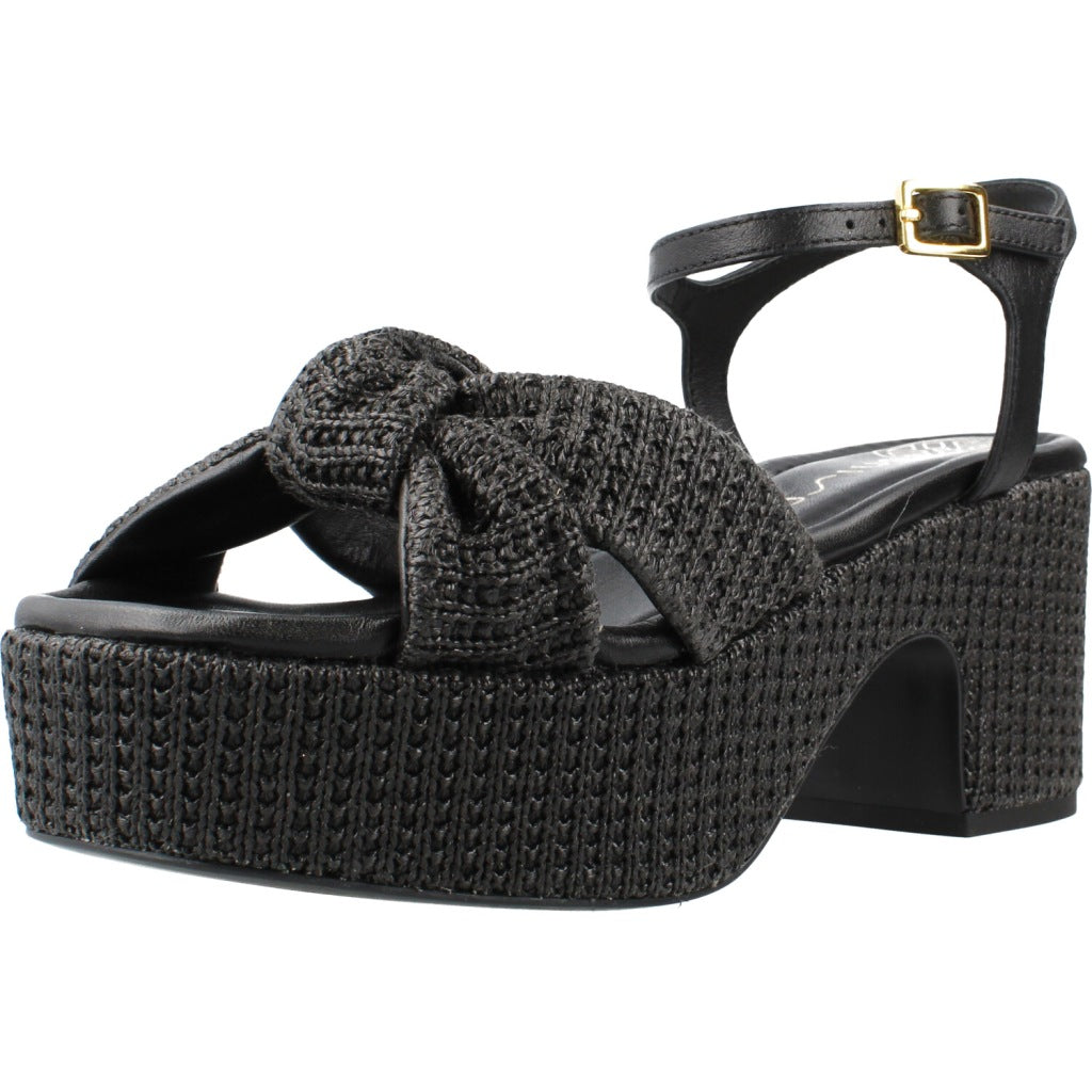 UNISA KASIDI RH GRA SANDAL en color BLACK  (1)