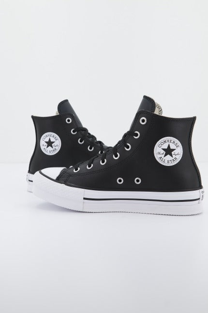CONVERSE CTAS EVA LIFT HI LEA en color BLACK  (1)