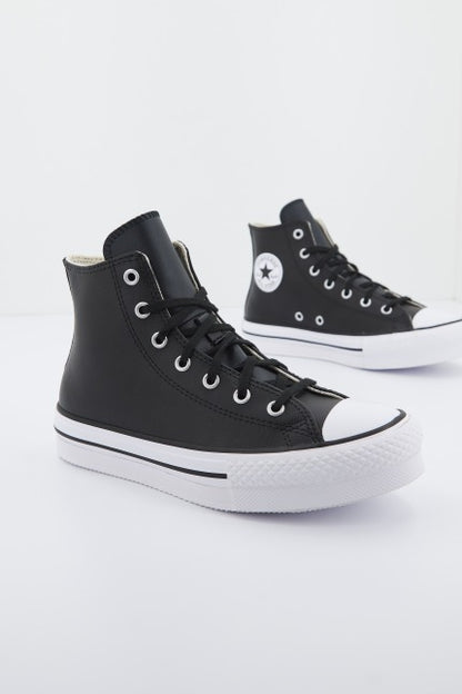CONVERSE CTAS EVA LIFT HI LEA en color BLACK  (4)
