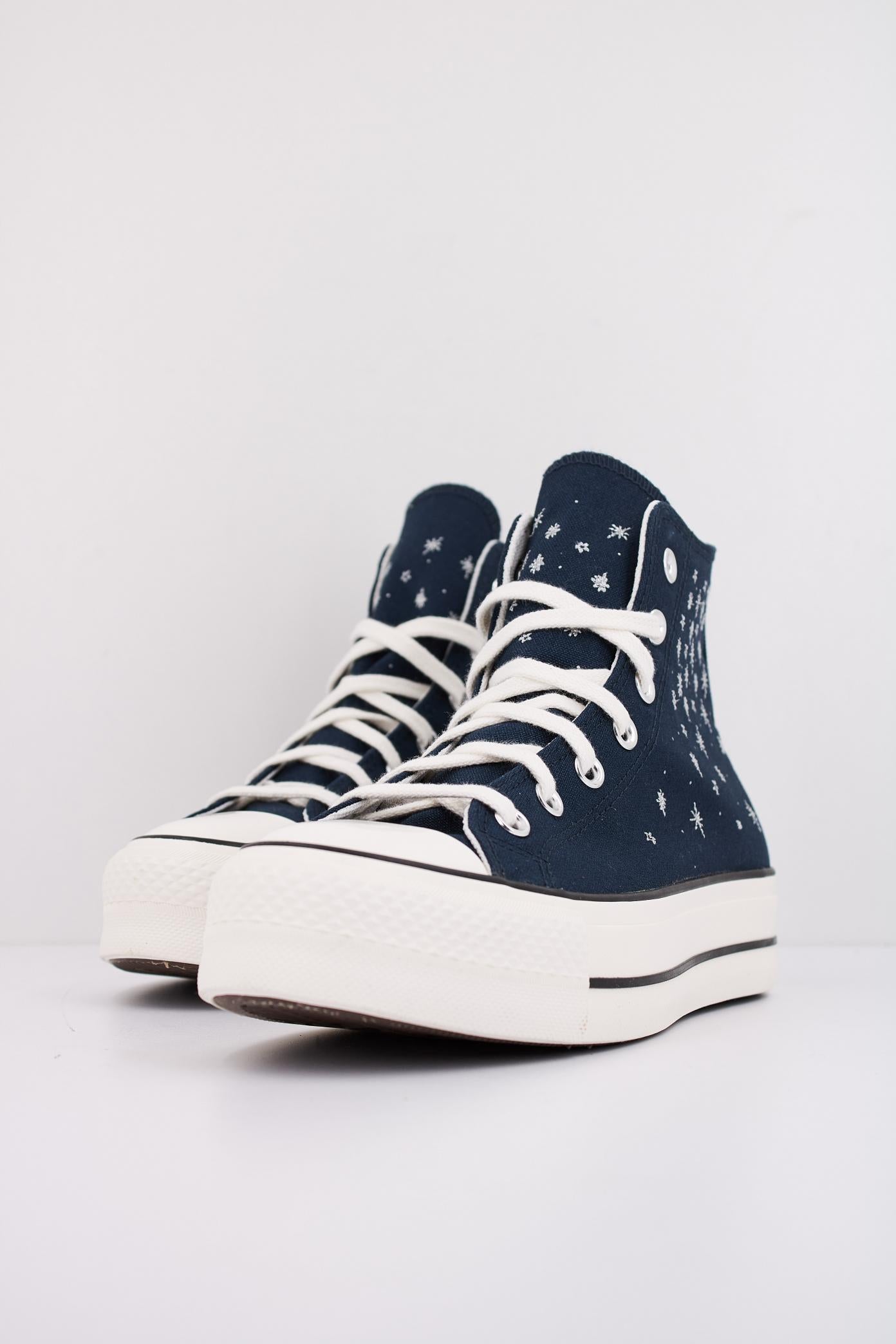 CONVERSE  LIFT HI INTO THE VO en color EGRET  (2)