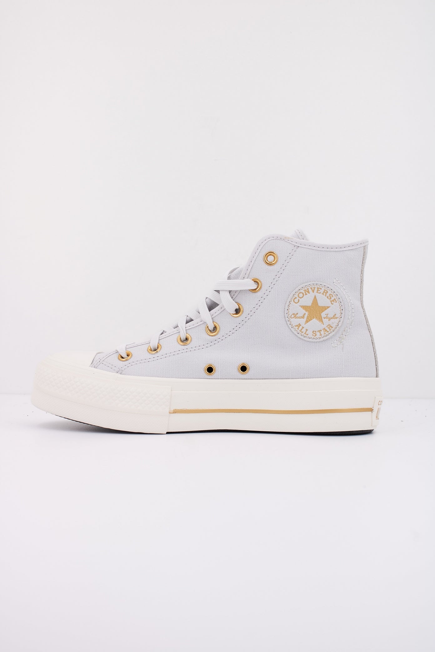 CONVERSE CTAS LIFT HI BARELY en color GREY  (1)
