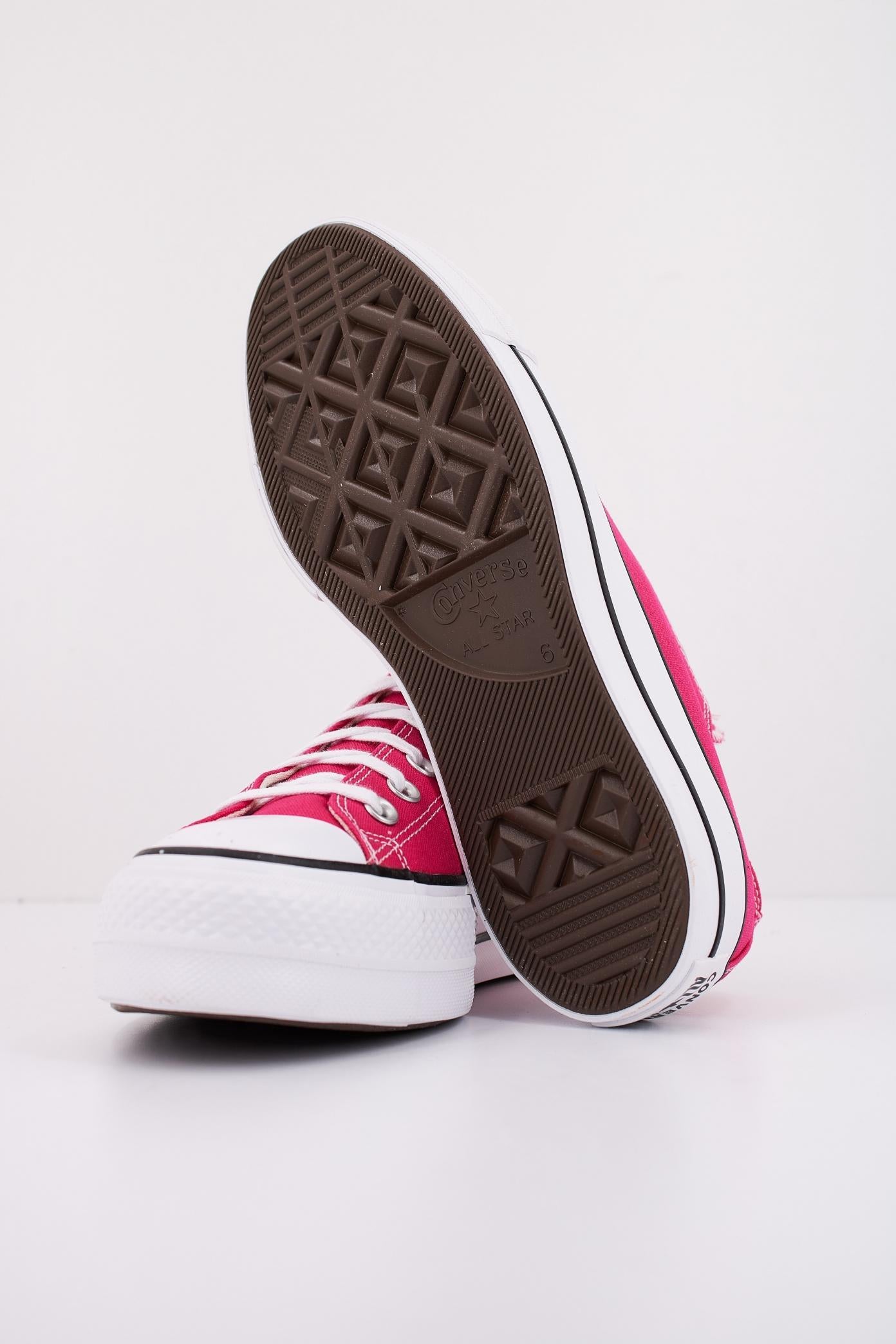 CONVERSE CTAS LIFT OX CERISE en color PINK  (5)