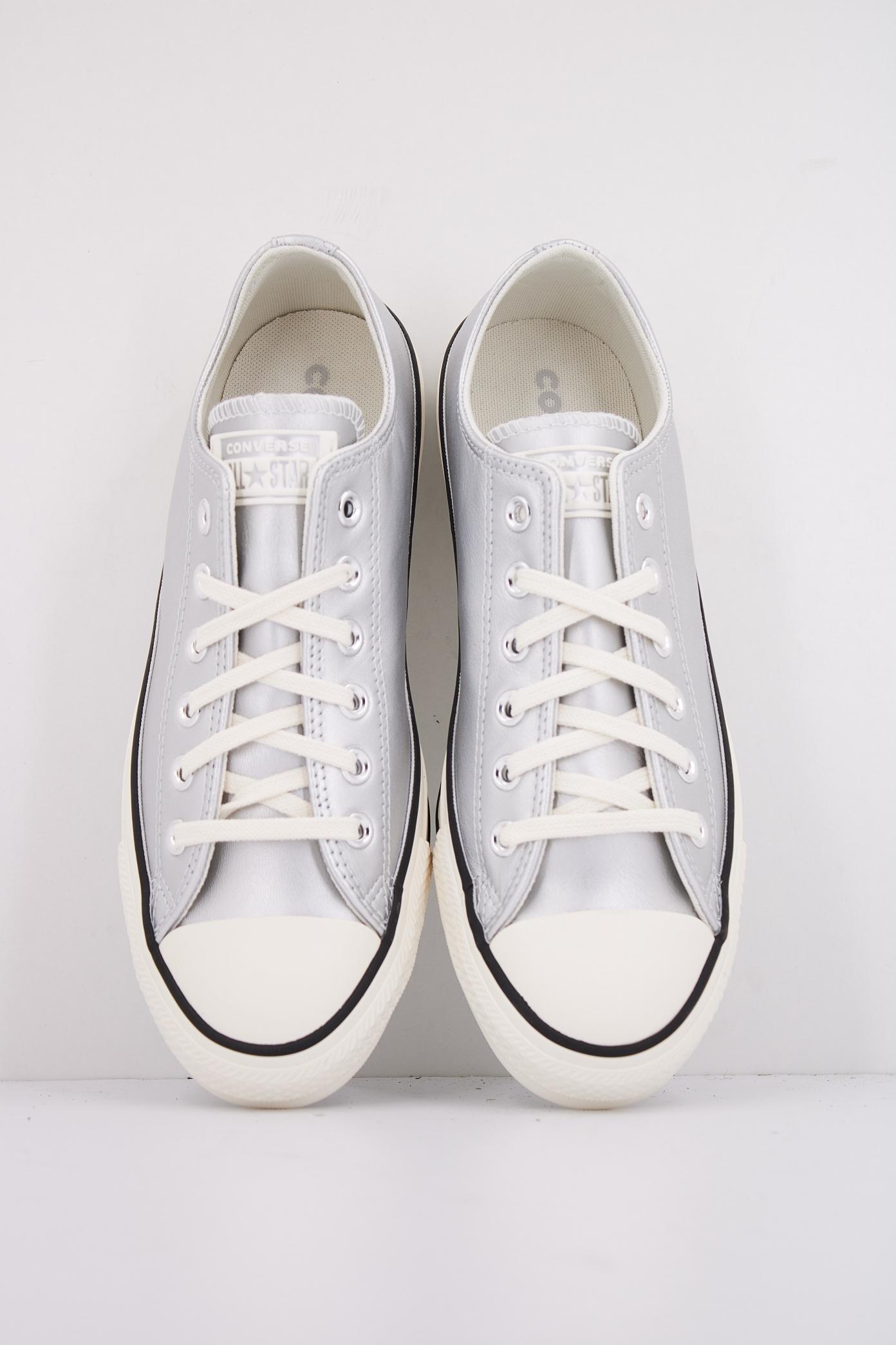 CONVERSE AC  en color SILVER  (3)