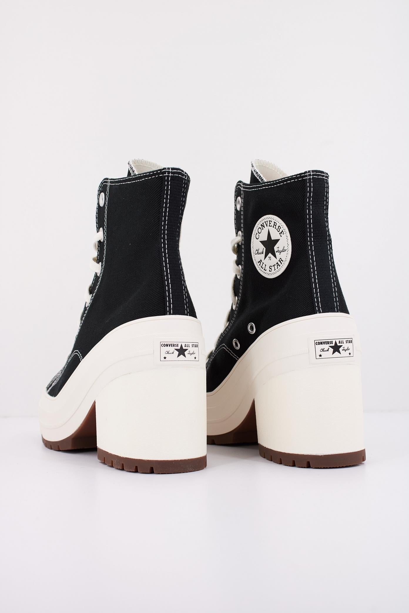 CONVERSE CHUCK  DE LUXE HEE en color BLKGRT  (4)