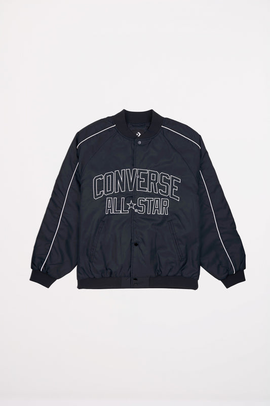 CONVERSE RETRO VARSITY JACKET en color BLACK  (1)