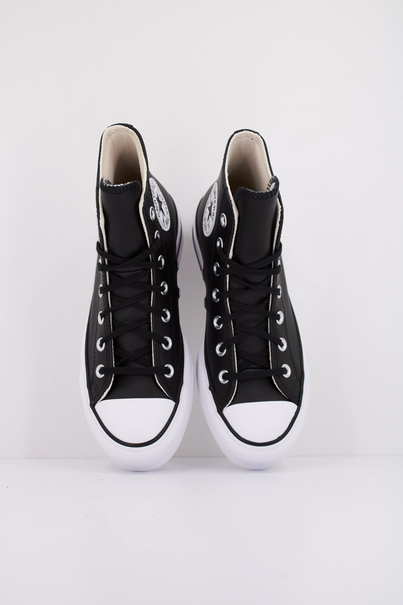 CONVERSE HI LIFT LEATHER en color BLACK  (3)