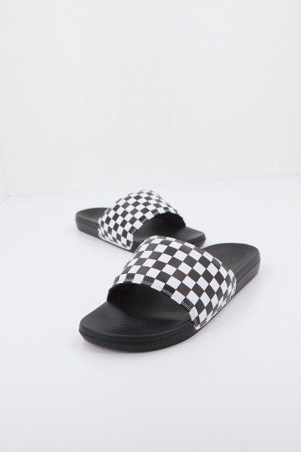 VANS LA COSTA SLIDE-ON en color WHTBLKCHCK  (2)