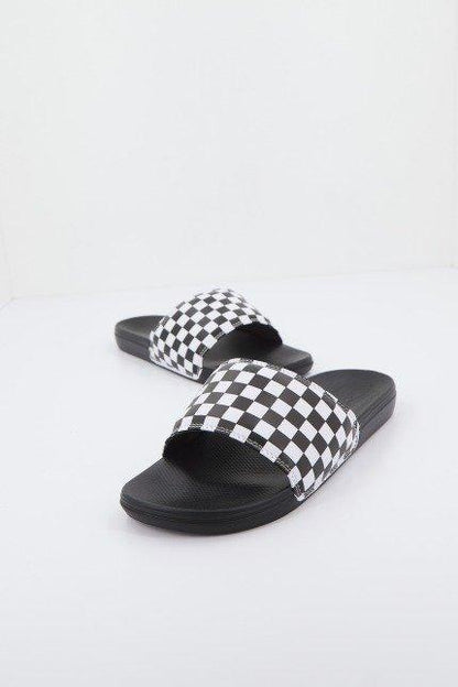 VANS LA COSTA SLIDE-ON en color WHTBLKCHCK  (2)
