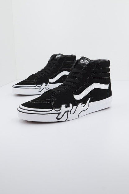VANS SK-HI FLAME en color BLCKWHT  (1)