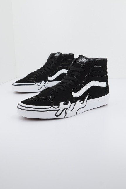 VANS SK-HI FLAME en color BLCKWHT  (1)
