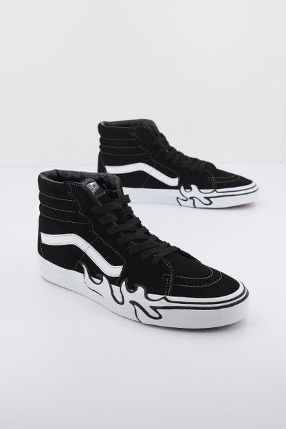 VANS SK-HI FLAME en color BLCKWHT  (2)