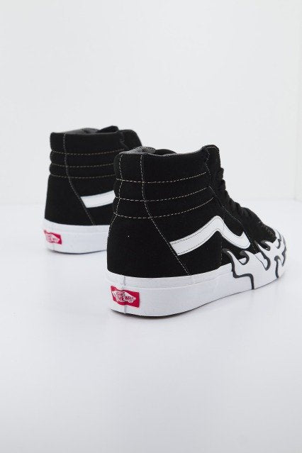VANS SK-HI FLAME en color BLCKWHT  (3)