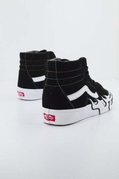 VANS SK-HI FLAME en color BLCKWHT  (3)