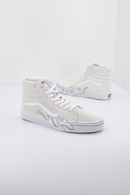 VANS SK-HI FLAME en color WHITE  (1)