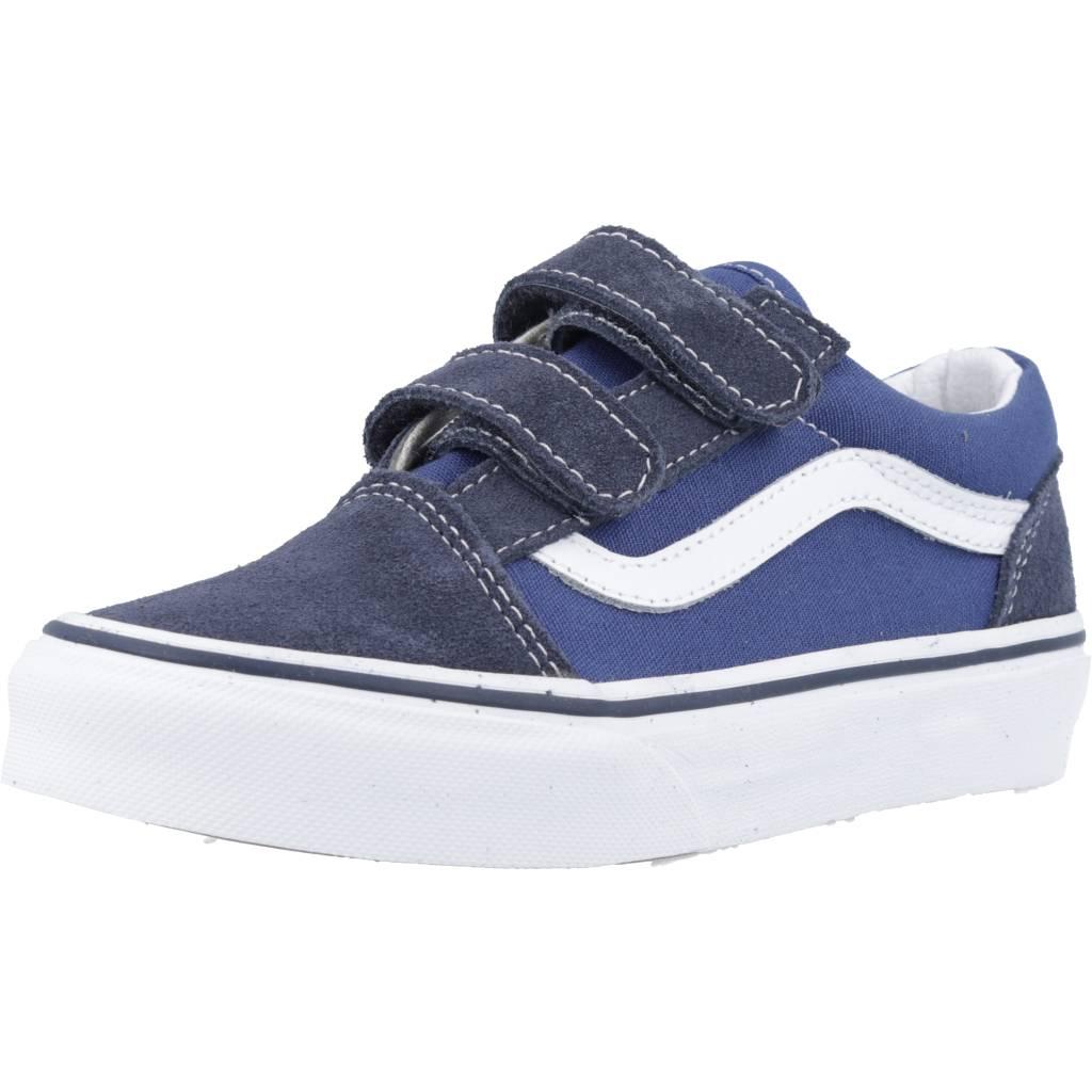 VANS OLD SKOOL V en color NVYWHT  (1)