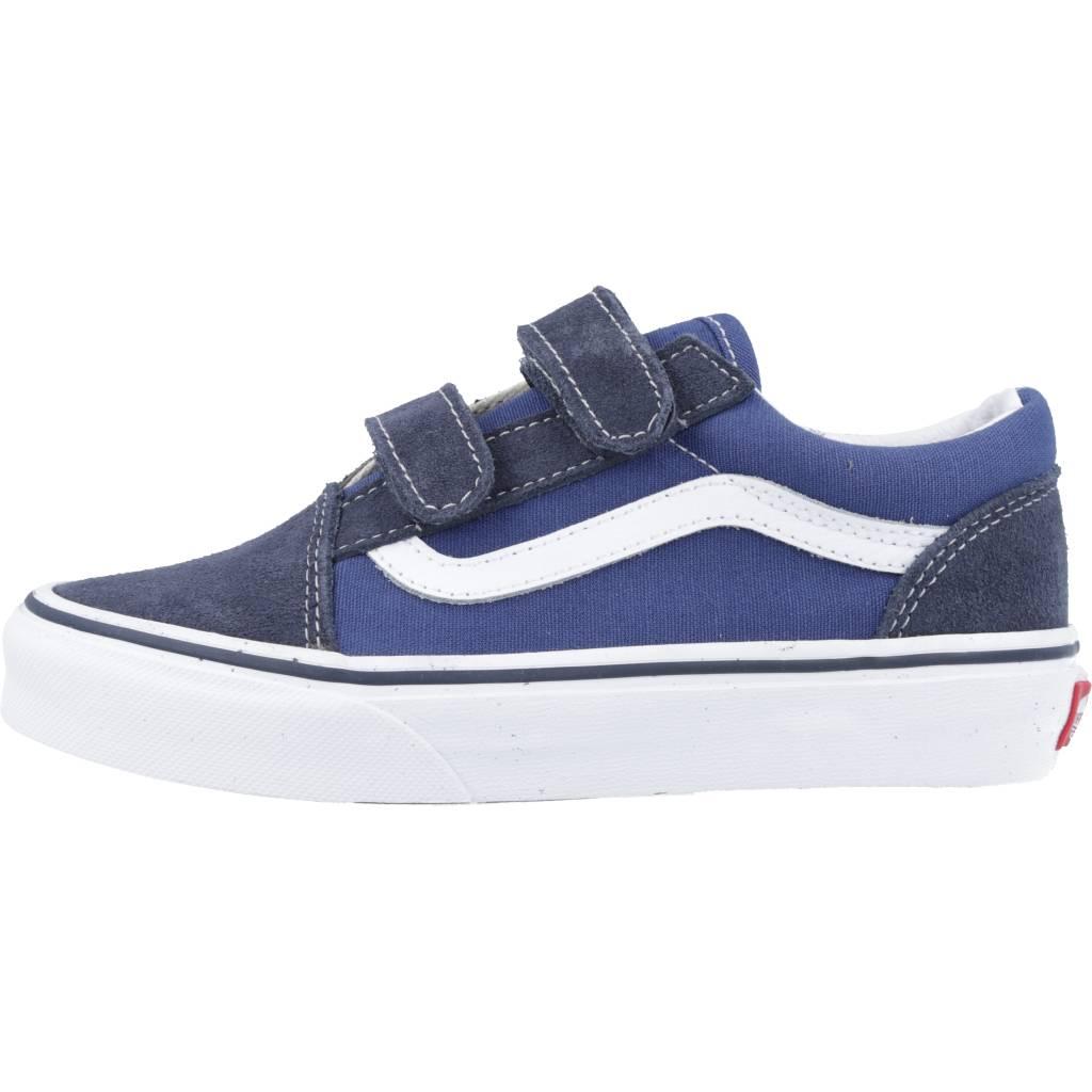 VANS OLD SKOOL V en color NVYWHT  (2)