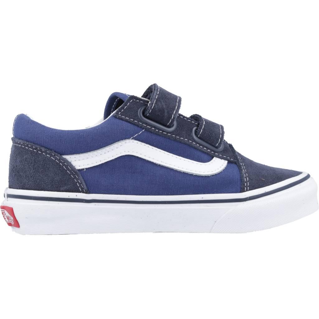 VANS OLD SKOOL V en color NVYWHT  (4)