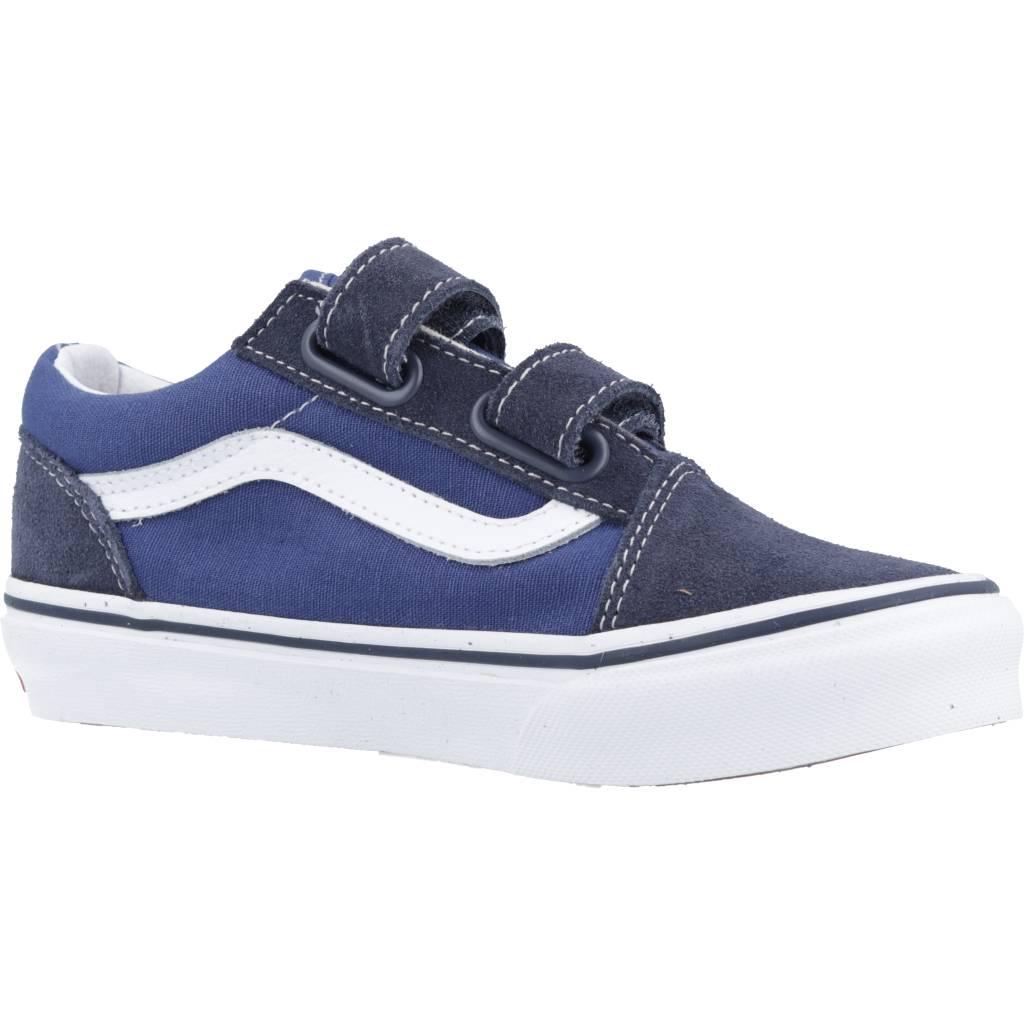 VANS OLD SKOOL V en color NVYWHT  (5)