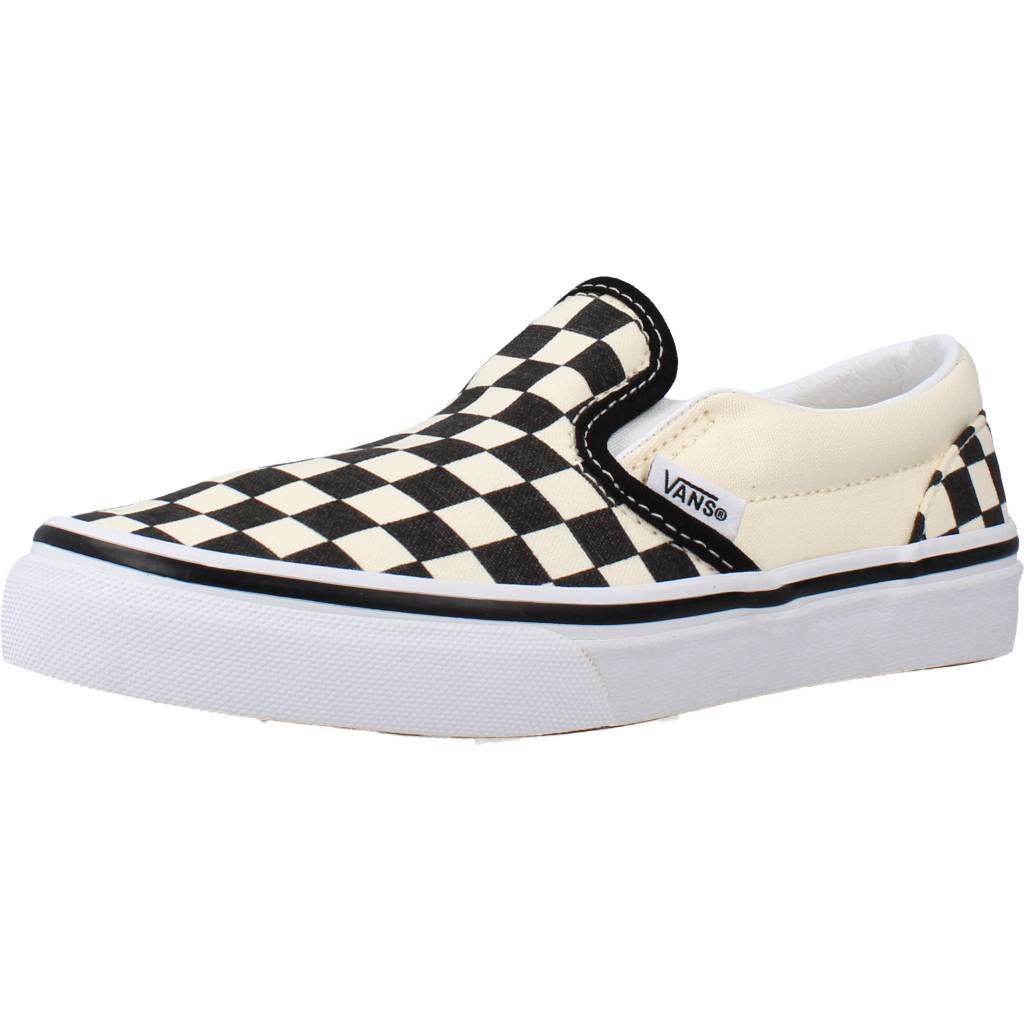 VANS CLASSIC SLIP-ON CHEC en color BLCKWHT  (1)