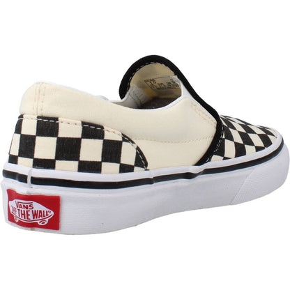 VANS CLASSIC SLIP-ON CHEC en color BLCKWHT  (3)