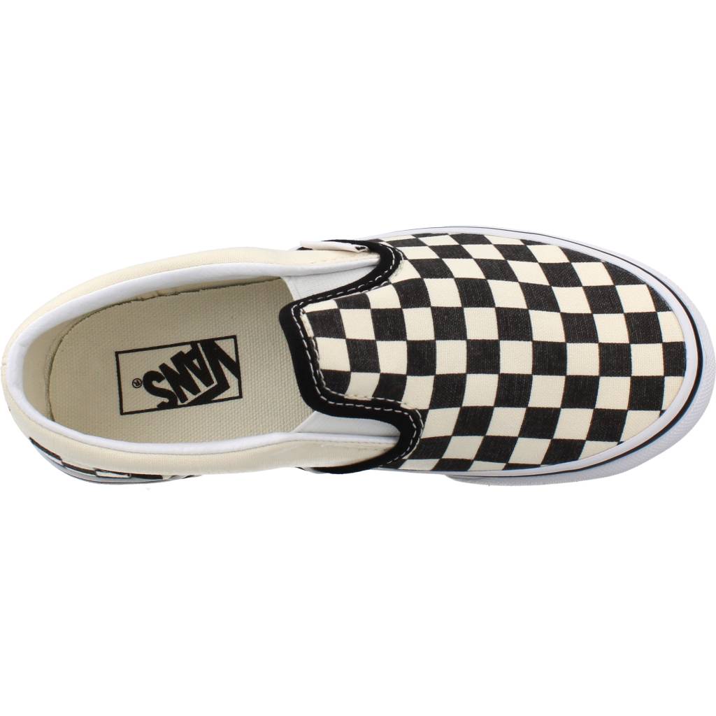 VANS CLASSIC SLIP-ON CHEC en color BLCKWHT  (7)
