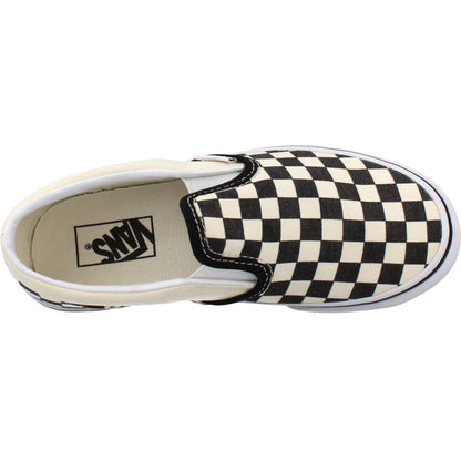 VANS CLASSIC SLIP-ON CHEC en color BLCKWHT  (7)