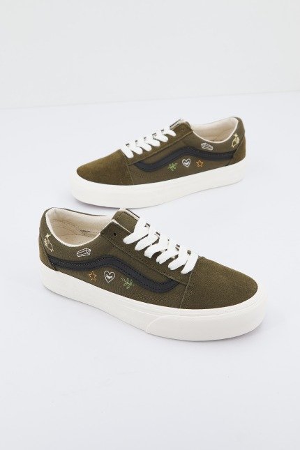 VANS OLD SKOOL VR en color DRKOLIVE  (1)