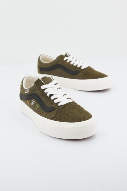 VANS OLD SKOOL VR en color DRKOLIVE  (3)