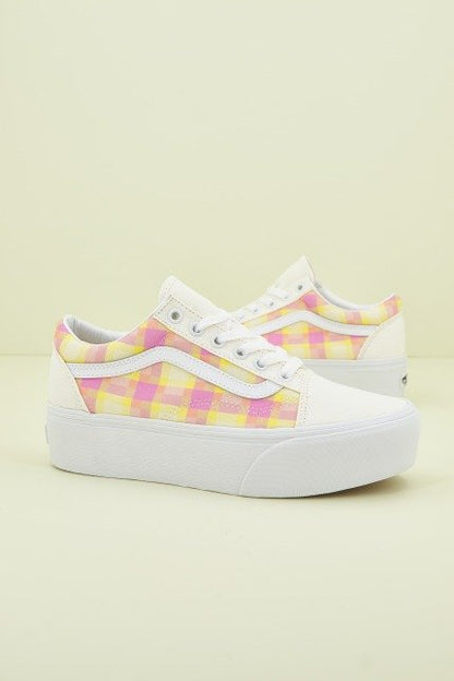 VANS OLD SKOOL STACKFORM en color PINK  (1)